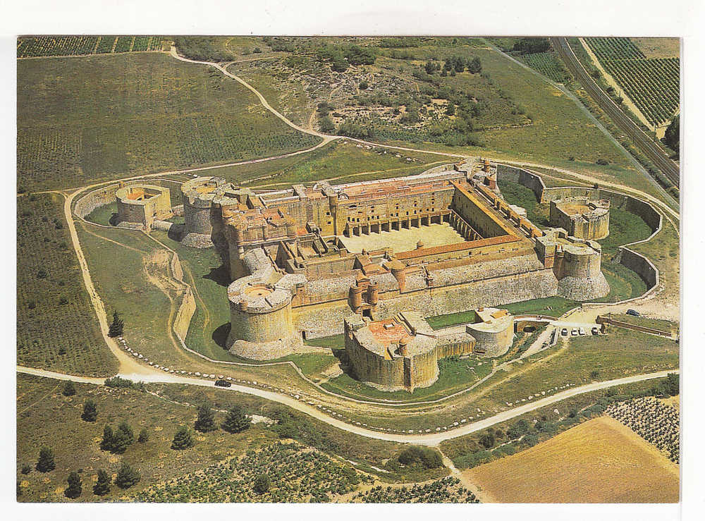 FORTERESSE  De  SALSES  -  Vue Aérienne - Salses