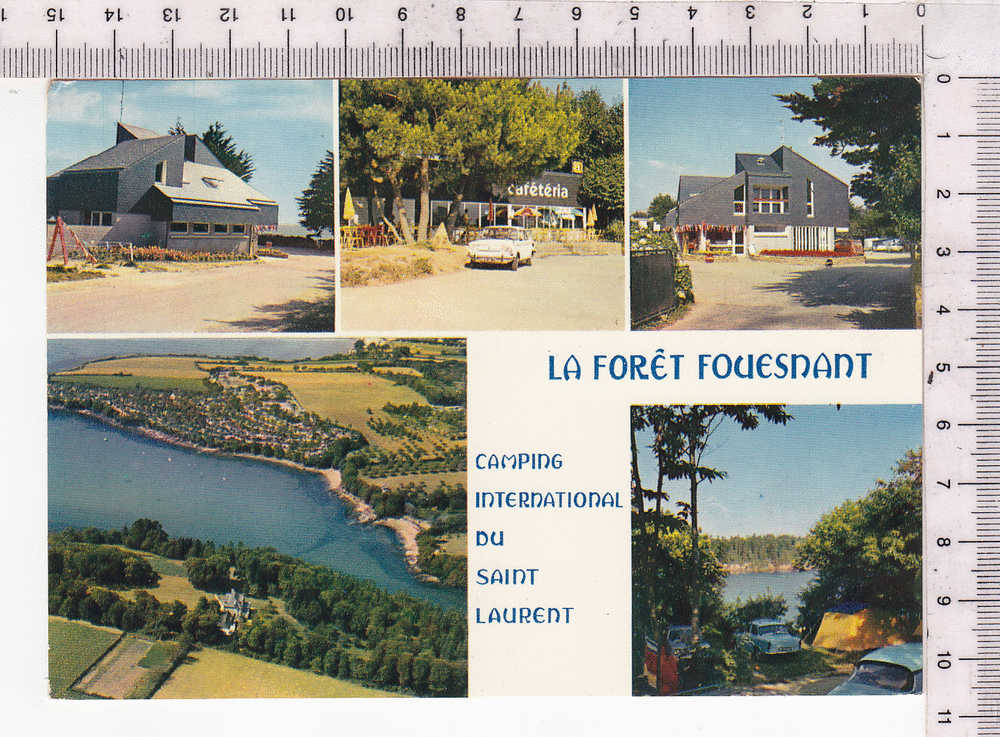 LA FORET FOUESNANT - Camping International Du  SAINT LAURENT  -  5 Vues  - N° MX 3455 - La Forêt-Fouesnant