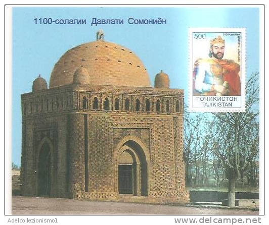 42978)foglio Commemorativo Tagikistan Con Un Valore - Bf18 - Tadschikistan