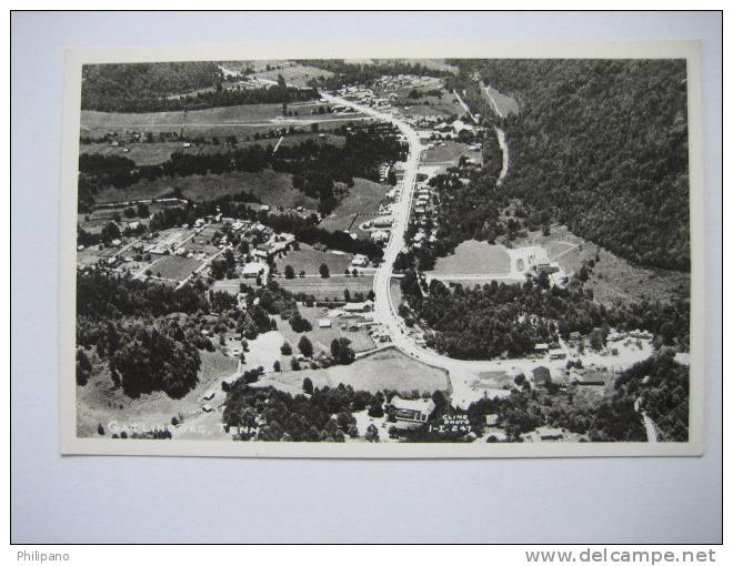 Real Photo   By  Cline   Gatlinberg Tn   Birds Eye View    --ekc Box - Other & Unclassified