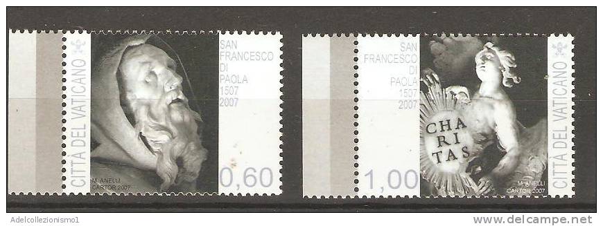 1558 ) S. Francesco Di Paola Serie Completa  Nuova** 2007 - Neufs