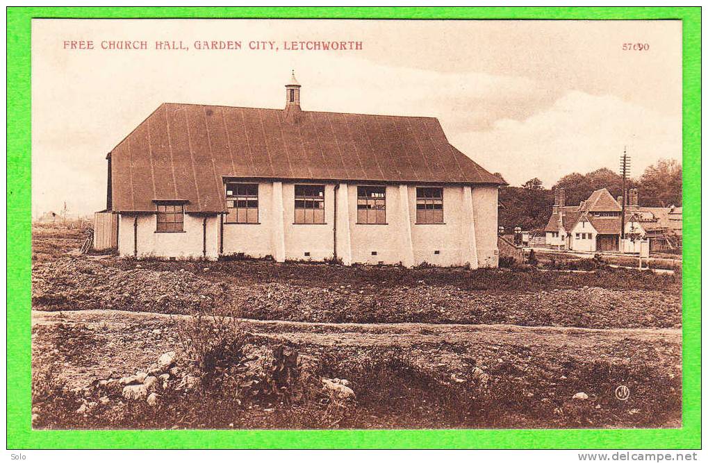 Free Church Hall, Garden City, LETCHWORTH - Hertfordshire