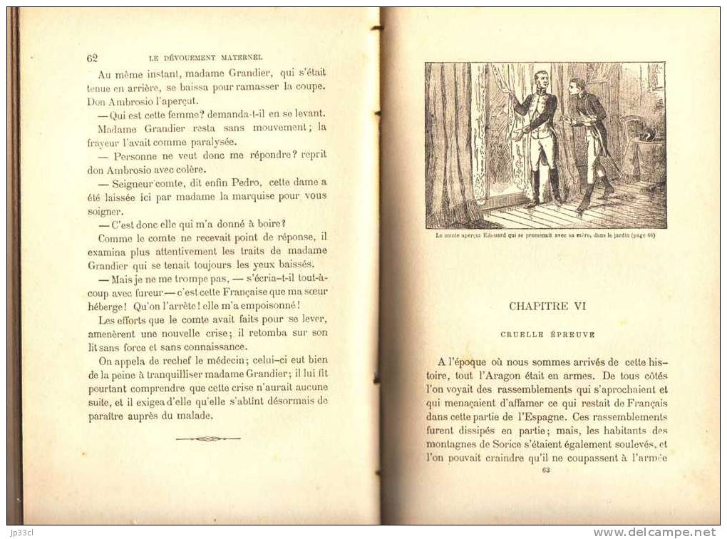 Le Dévouement Maternel Par Léopold Méry (Bibliothèque Morale De La Jeunesse) - 1801-1900