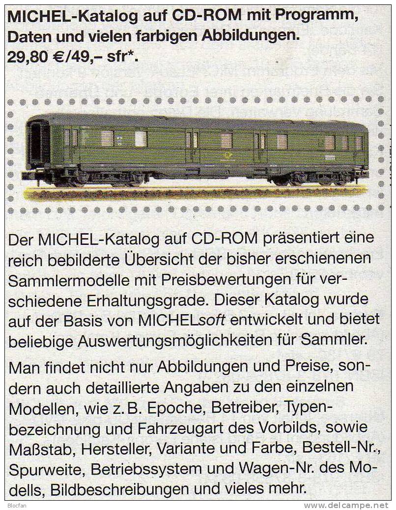 Michel Katalog Modelle Und Loks Der Post Neu 30€ Auf CD-Rom Mit Sammlermodelle Von A-Z - Sonstige & Ohne Zuordnung