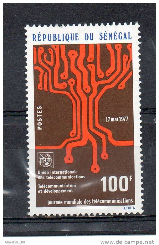 SENEGAL 100f Bleu Brun Orange 1977 N°461 - Senegal (1960-...)