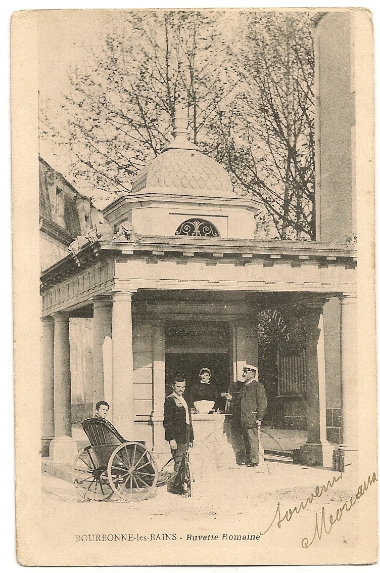 HAUTE MARNE 52.BOURBONNE LES BAINS.LA BUVETTE ROMAINE - Bourbonne Les Bains