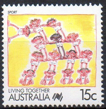 Australia 1988 Living Together 15c Sport MNH - Mint Stamps