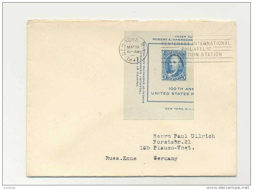 USA Letter Philetalic Exhibation 1947 - Gebraucht