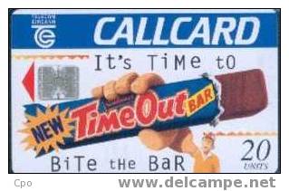 # IRELAND 1101 Cadbury's - Timeout Bar 20 Sc7   Tres Bon Etat - Irland