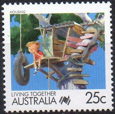 Australia 1988 Living Together 25c Housing MNH - Mint Stamps