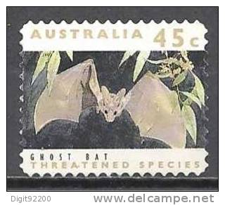 1 W Valeur Oblitérée,used - AUSTRALIE - GHOST BAT - N° 1220-9 - Bats