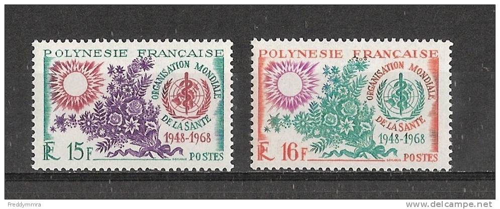 Polynésie Fr:  60/ 61 ** - Unused Stamps