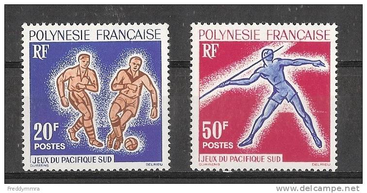 Polynésie Fr:  22/ 23 ** - Unused Stamps