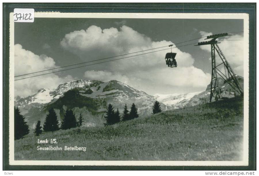 LENK - SESSELBAHN - TB - Lenk Im Simmental