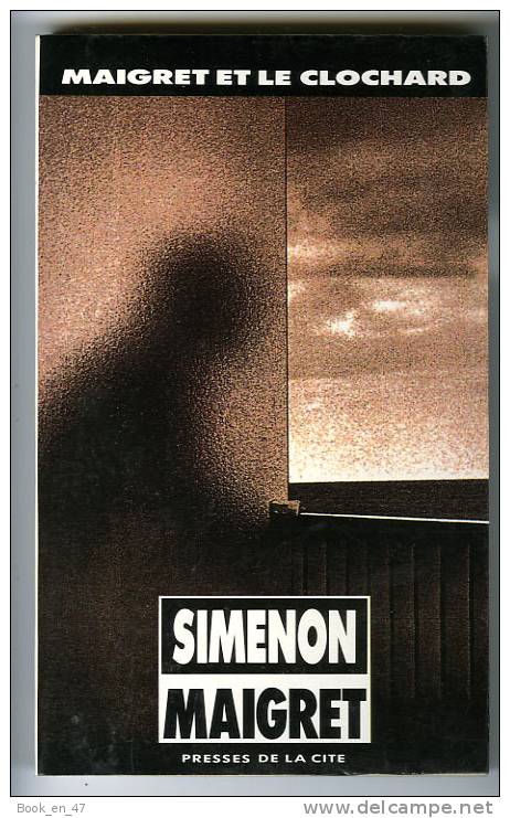 {73506} Simenon " Maigret Et Le Clochard ". Presses De La Cité N° 38 .  1994   " En Baisse " - Simenon