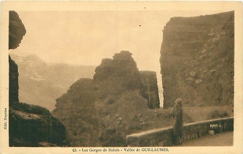 06 - Les Gorges De Daluis - Vallée De GUILLAUMES (Edit. Reynier, N° 45) - Multi-vues, Vues Panoramiques