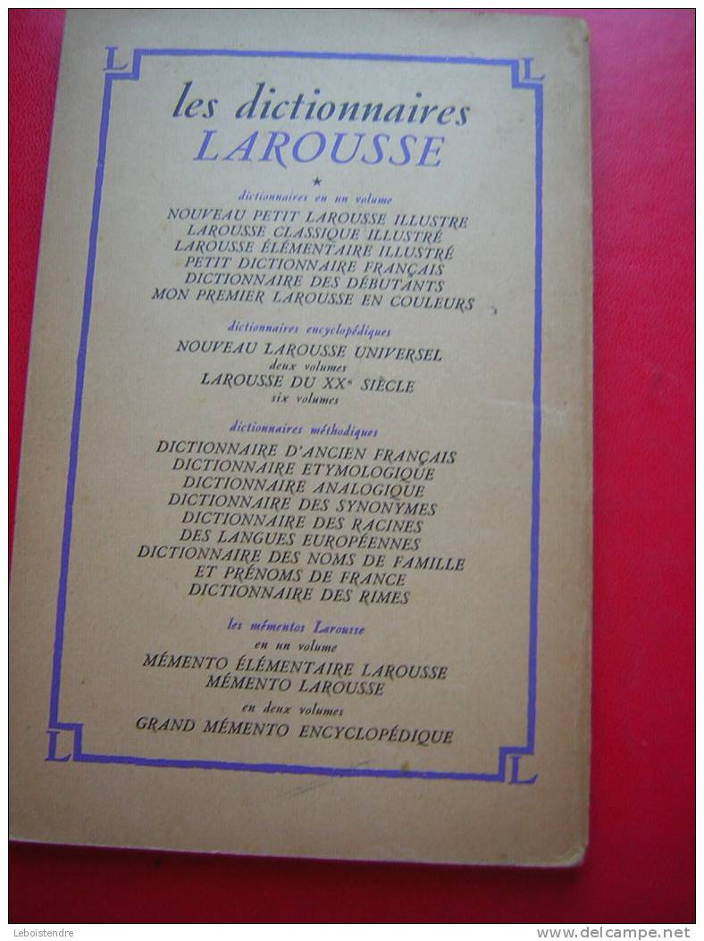 RACINE-ANDROMAQUE -TRAGEDIE -CLASSIQUE LAROUSSE - Franse Schrijvers