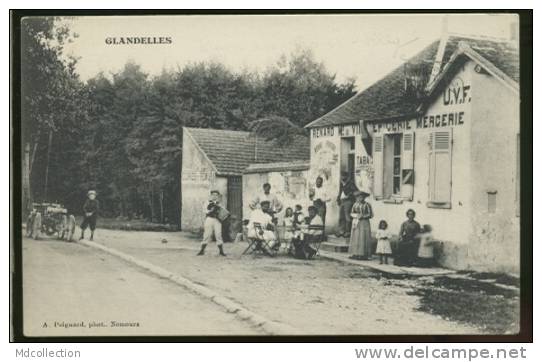 77 BAGNEAUX SUR LOING / Glandelles, épicerie-mercerie / - Bagneaux Sur Loing