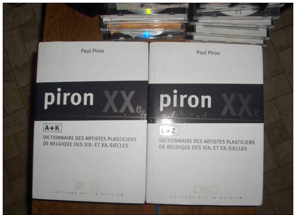 Livres Piron : Dictionnaire(2) Des Artistes Plastici... - Wholesale, Bulk Lots