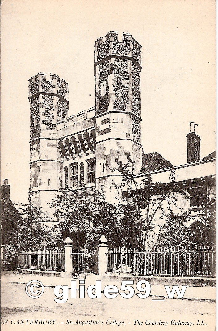 CANTERBURY - St-Augustine's College - The Cemetery Gateway - N° 68 - Canterbury