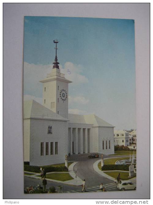 Bermuda     Hamilton  City Hall   1973 Cancel - Bermuda