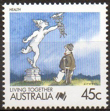 Australia 1988 Living Together 45c Health MNH - Neufs