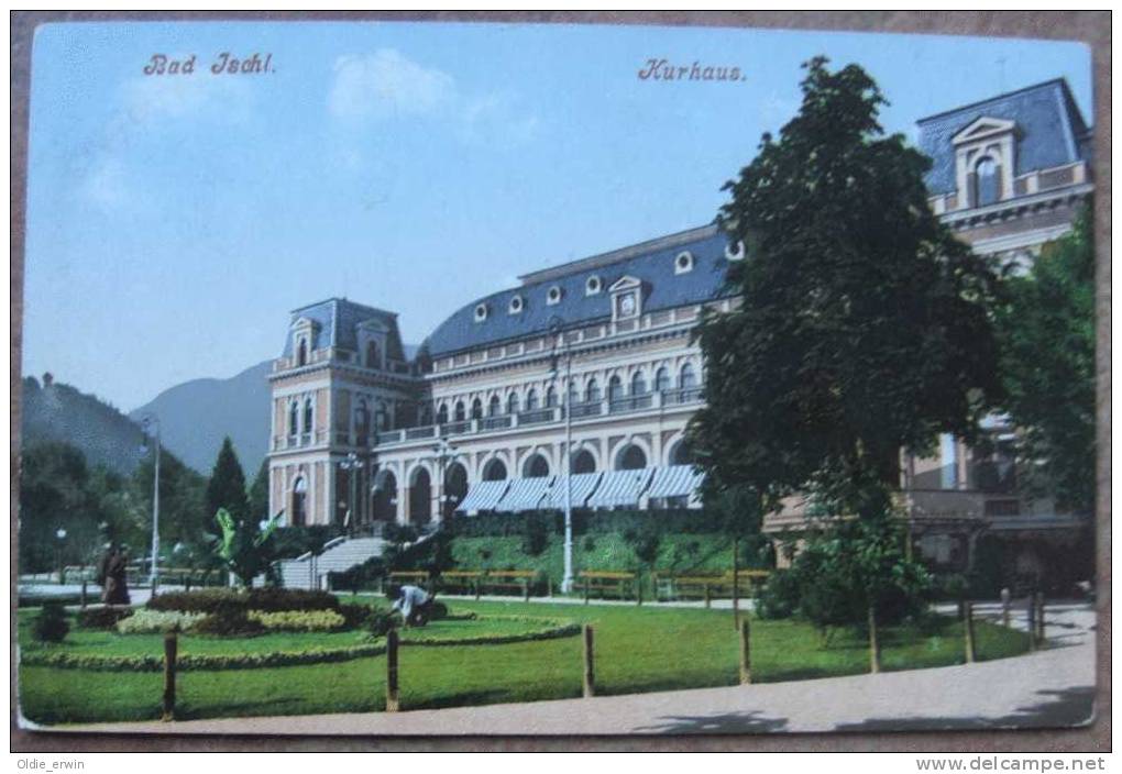 Alte Ansichtskarte Bad Ischl, Kurhaus 1906 - Bad Ischl