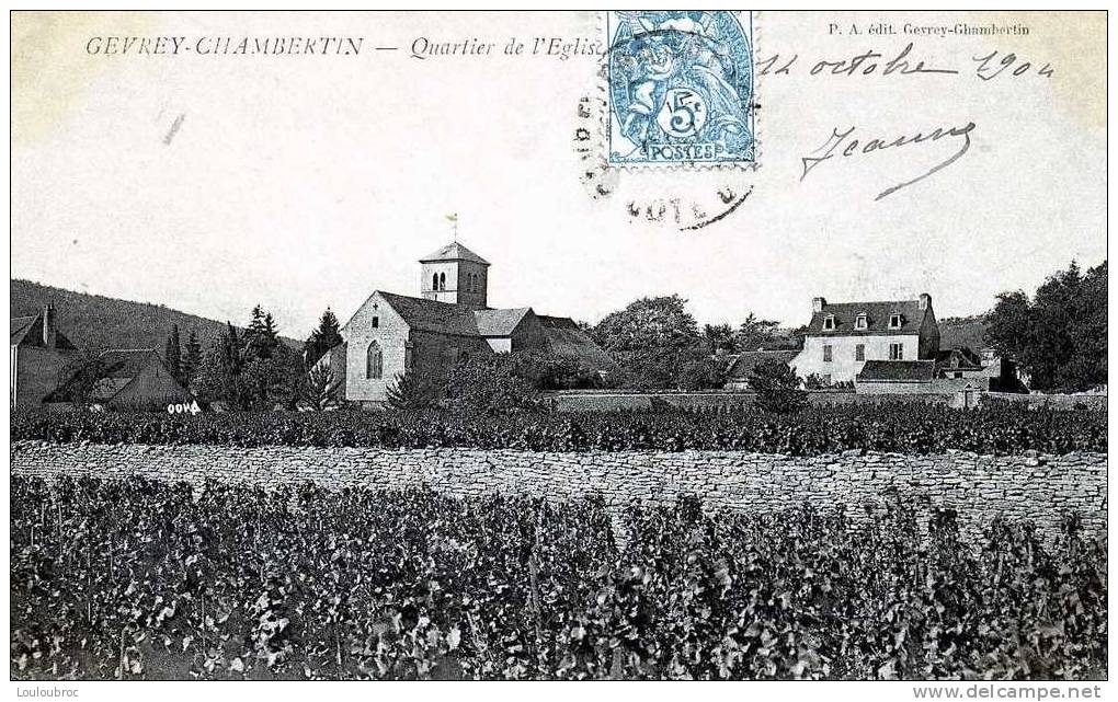 21 GEVREY CHAMBERTIN QUARTIER DE L'EGLISE - Gevrey Chambertin