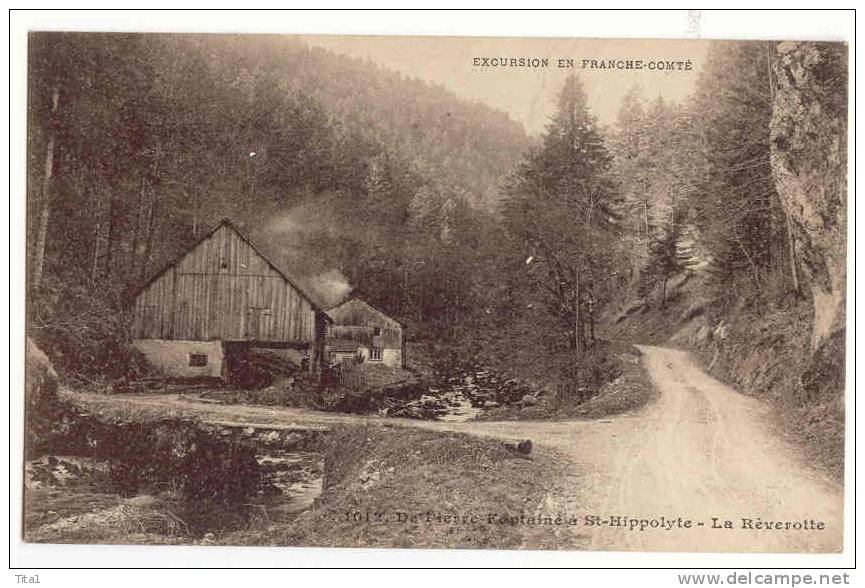 D1212  - De Pierre Fontaine à St Hippolyte - La Rèverotte - Franche-Comté