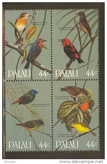 PALAU  1986  BIRDS  MNH - Autres & Non Classés