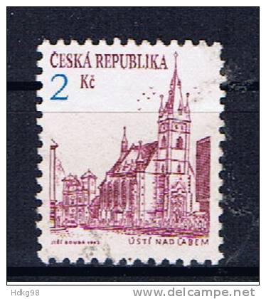 CZ+ Tschechei 1993 Mi 12-13 Stadtansichten - Oblitérés