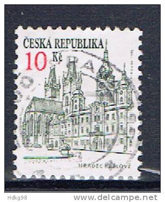 CZ+ Tschechei 1993 Mi 15-17 Stadtansichten - Used Stamps