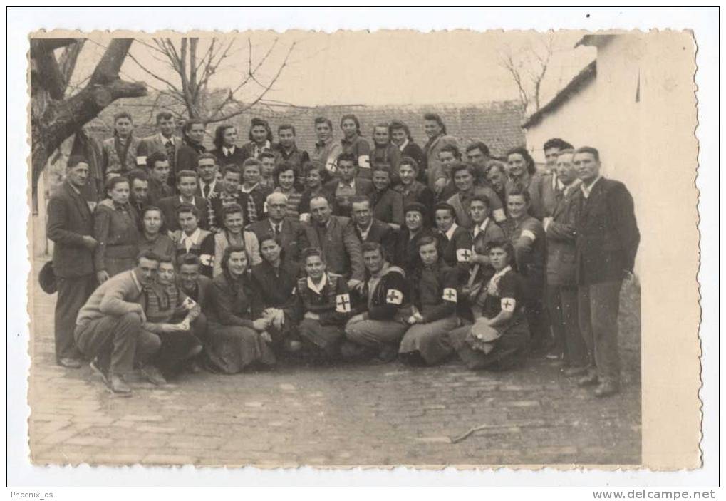 RED CROSS - Real Photo, 1952., Format: 15x9,5cm - Red Cross