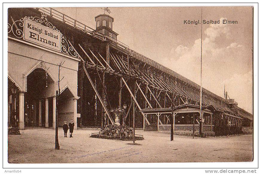 RAR Königl. Solbad Elmen (Schönebeck) Feldpost 1916 - Schönebeck (Elbe)