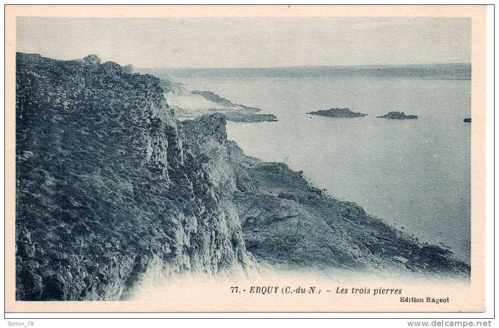 ERQUY  -  LES TROIS PIERRES - Erquy