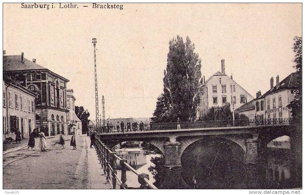 57 SAARBURG - Bracksteg - Sarrebourg