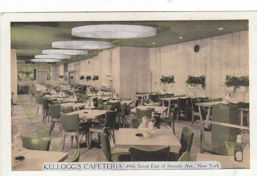 KELLOGGS CAFETERIA NEW YORK CITY NEW YORK UNITED STATES (F3189) - Sonstige & Ohne Zuordnung