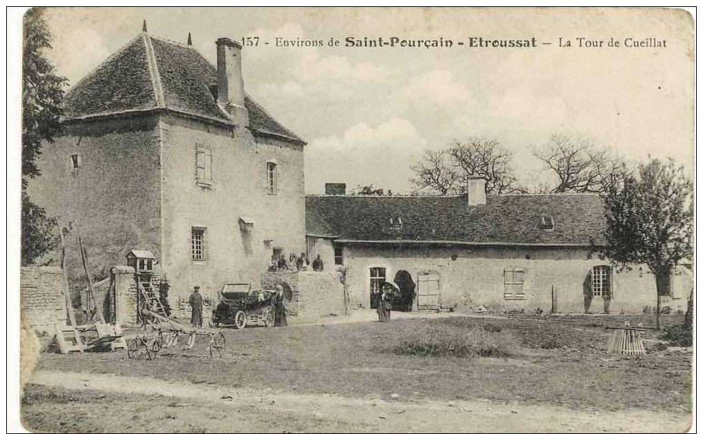 03- Environs De Saint Pourçain Etroussat La Tour De Cueillat N 157 - Autres & Non Classés