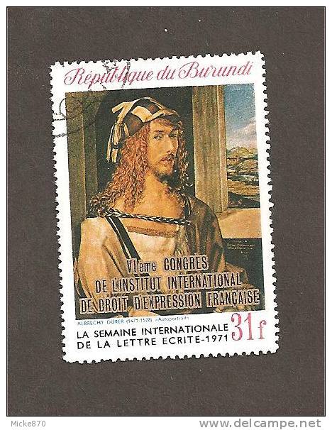 Burundi N°466 Oblitéré Durer - Used Stamps