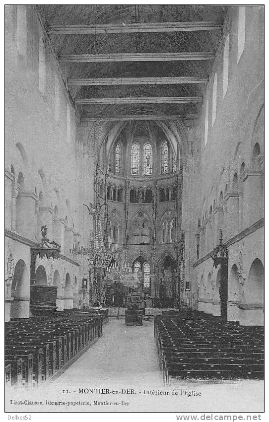 MONTIER-EN-DER . - 11 . - Intérieur De L'Eglise - Montier-en-Der