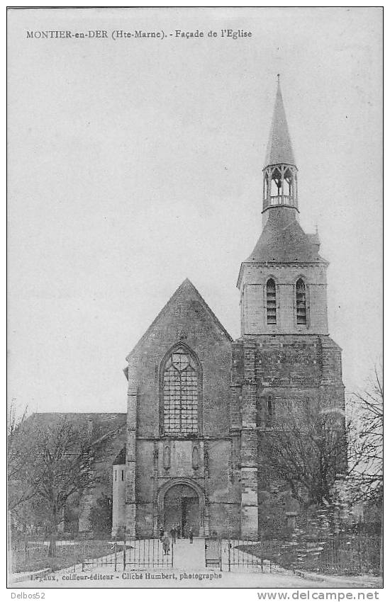 MONTIER-EN-DER . - Façade De L´Eglise - Montier-en-Der