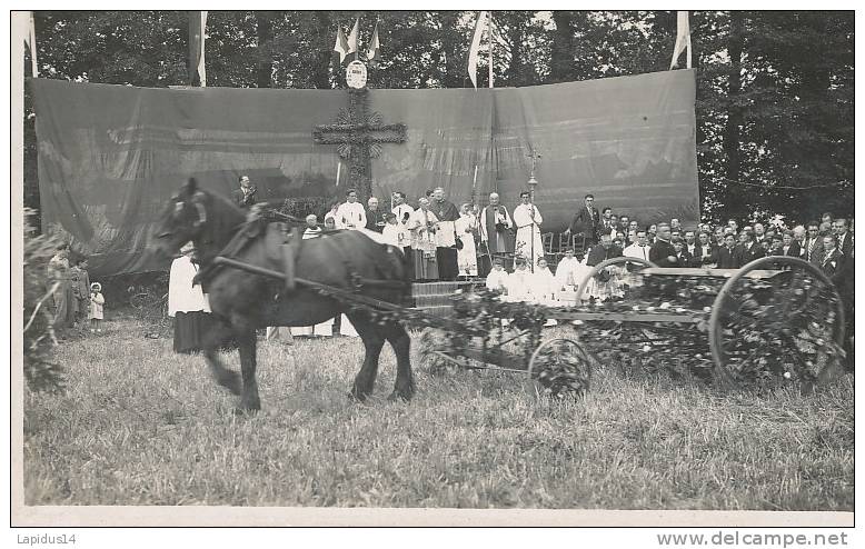 U 263* / 9 CARTES PHOTOS  - NORREY EN BESSIN (14) FETES DES LALABOURS  LE 28 AOUT 1938