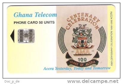 Ghana - GHA-24 - Centenary Of Accra - 50 Units - 01/98 - Ghana