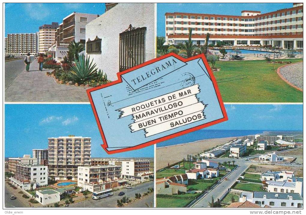 Alte Ansichtskarte Von Almeria - Roquetas De Mar  1986 - Almería