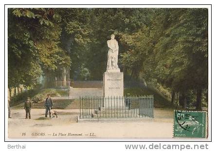 27 GISORS - La Place Blanmont - Gisors