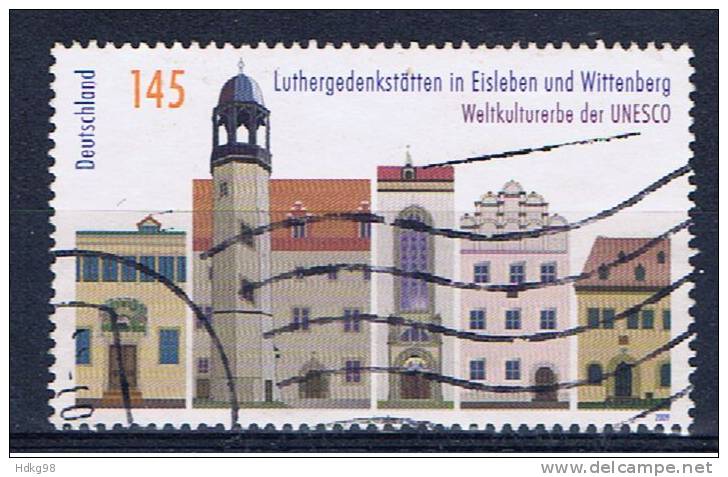 D Deutschland 2009 Mi 2738 Eisleben Und Wittenberg - Used Stamps