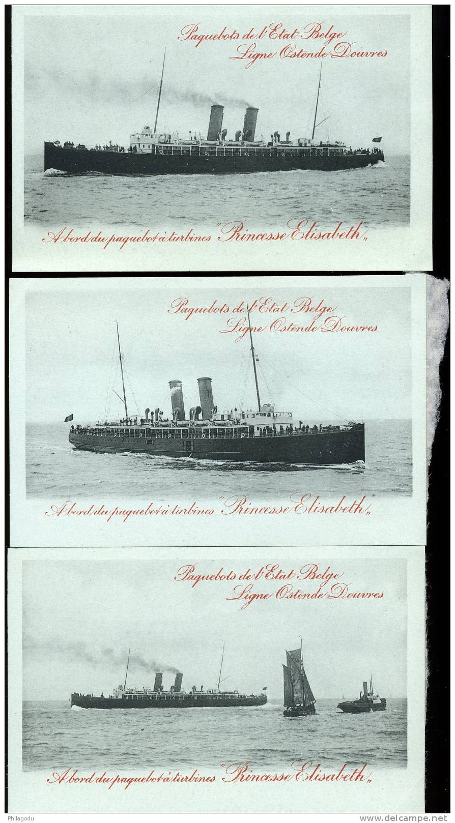 Entiers Postaux Leopold II  Bateaux Oostende-Dover Neuves Très Fraiches - Liner Cards