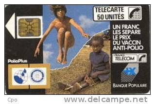 # France 21A F27A POLIO + 50u Sc4 08.88 Tres Bon Etat - 1988