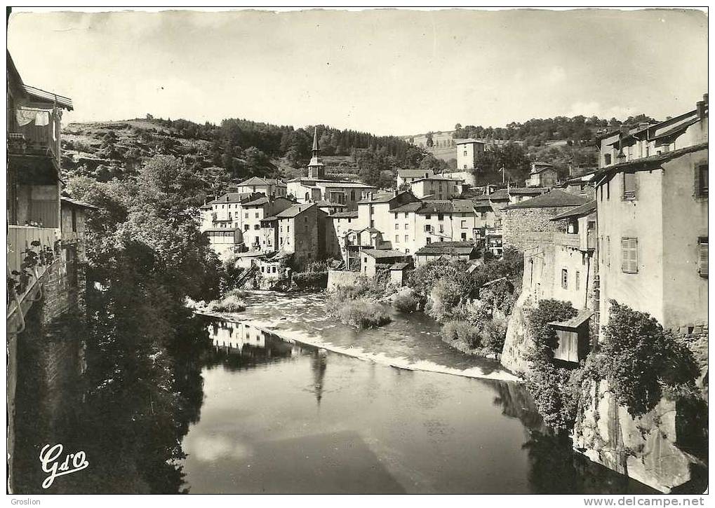 OLLIERGUES VUE PITTORESQUE VALLEE DE LA DORE - Olliergues