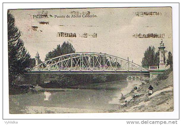 Palencia Puente De Abilio Calderon 1929 - Palencia